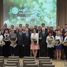 Környezetvédelmi díjban részesült karunk volt hallgatója